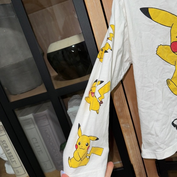 Zara Kids x Pokemon pikachu tee long sleeve graphic crewneck sweater unisex - Picture 3 of 5